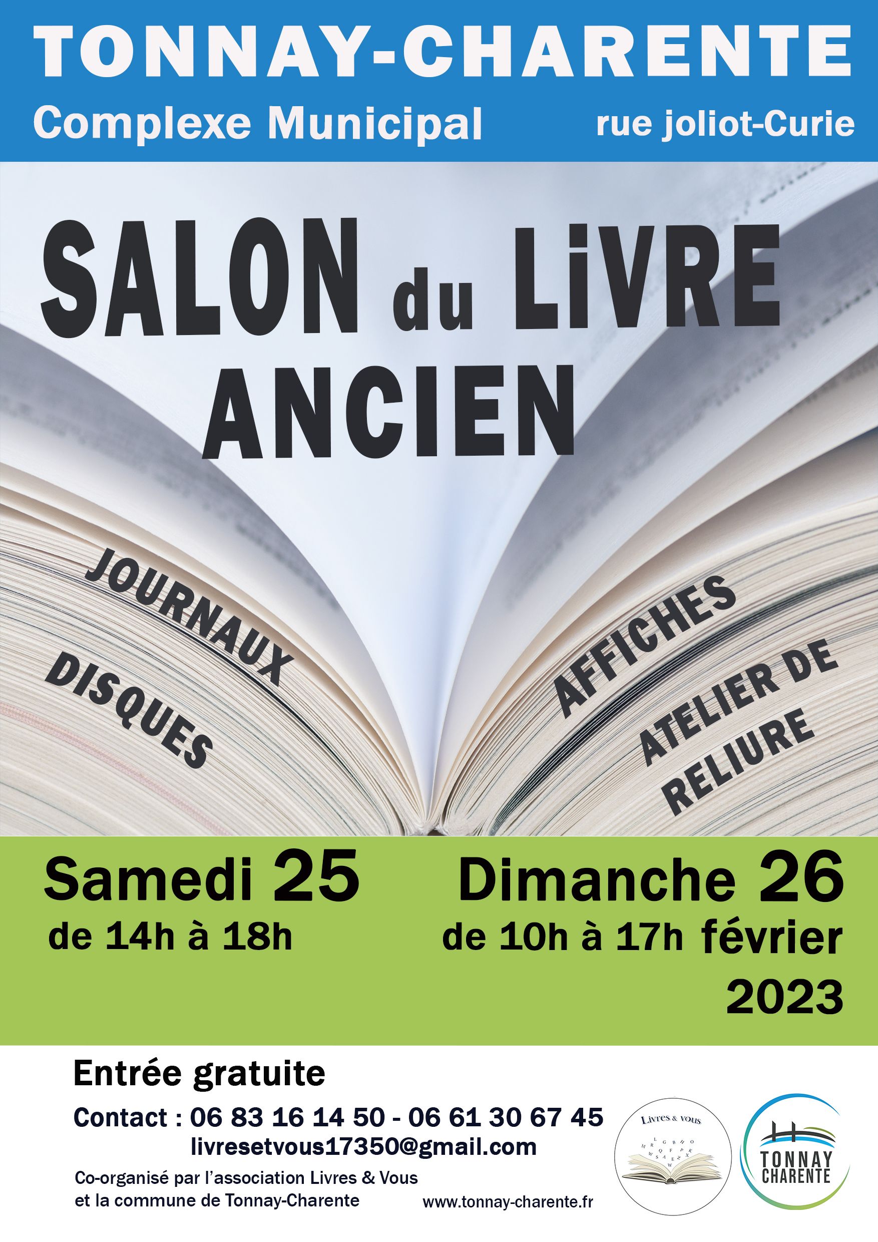 Affiche Salon livres anciens 2023 FINAL2