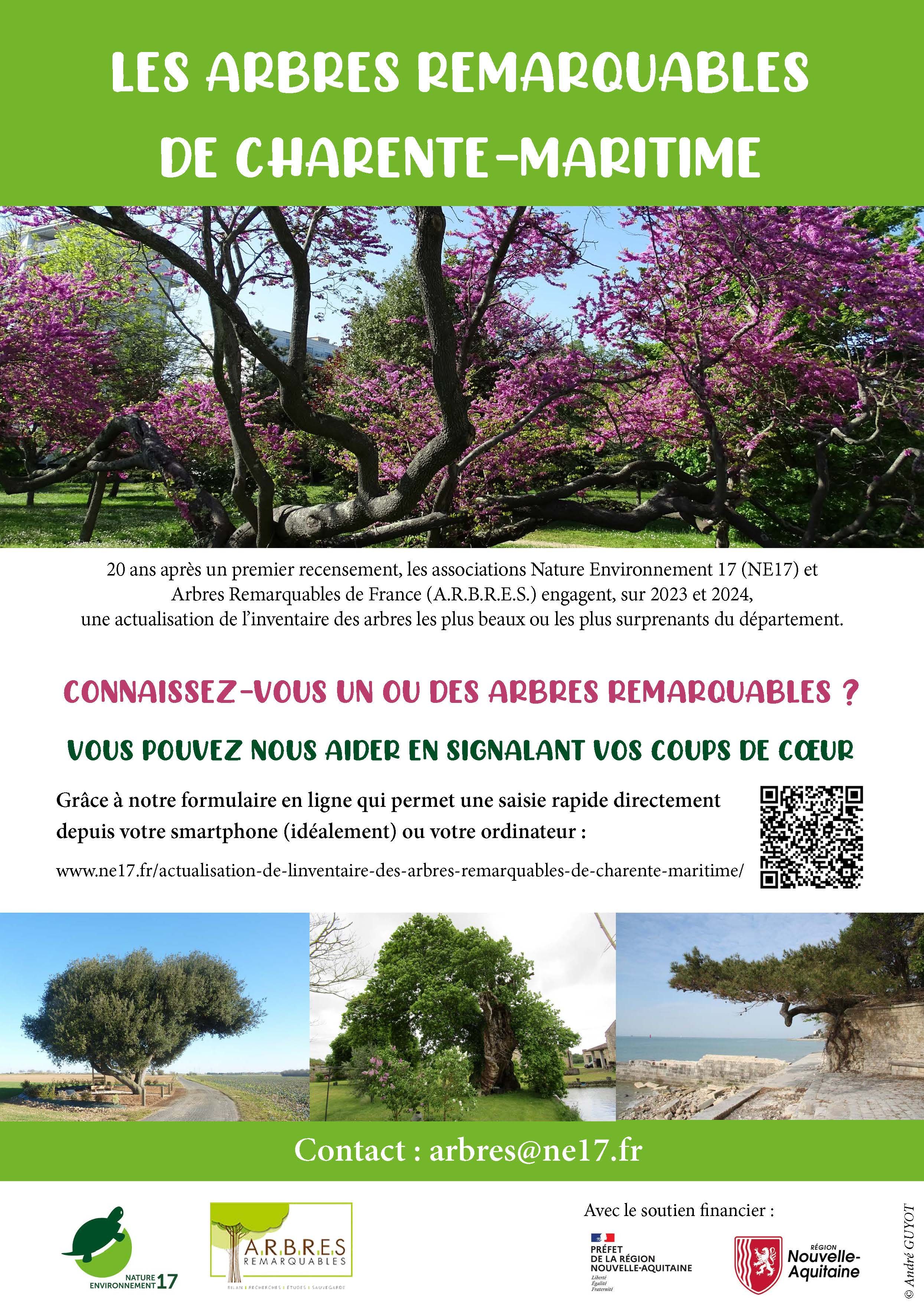 Affiche arbres remarquables