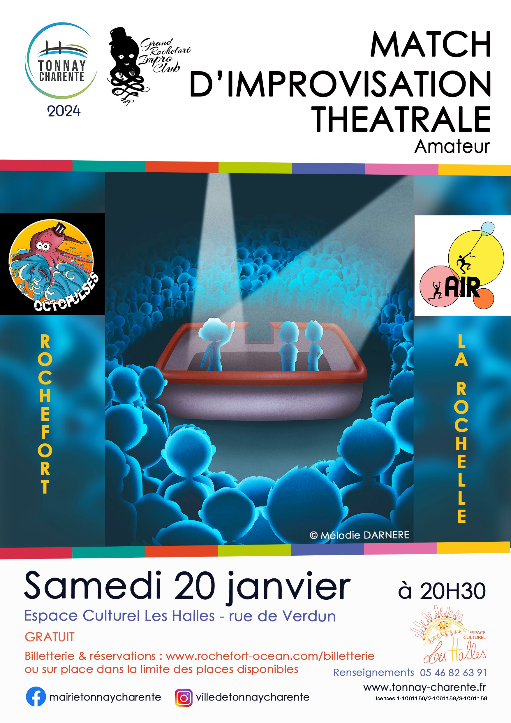 Affiche Match Impro Janvier2024 FINALE