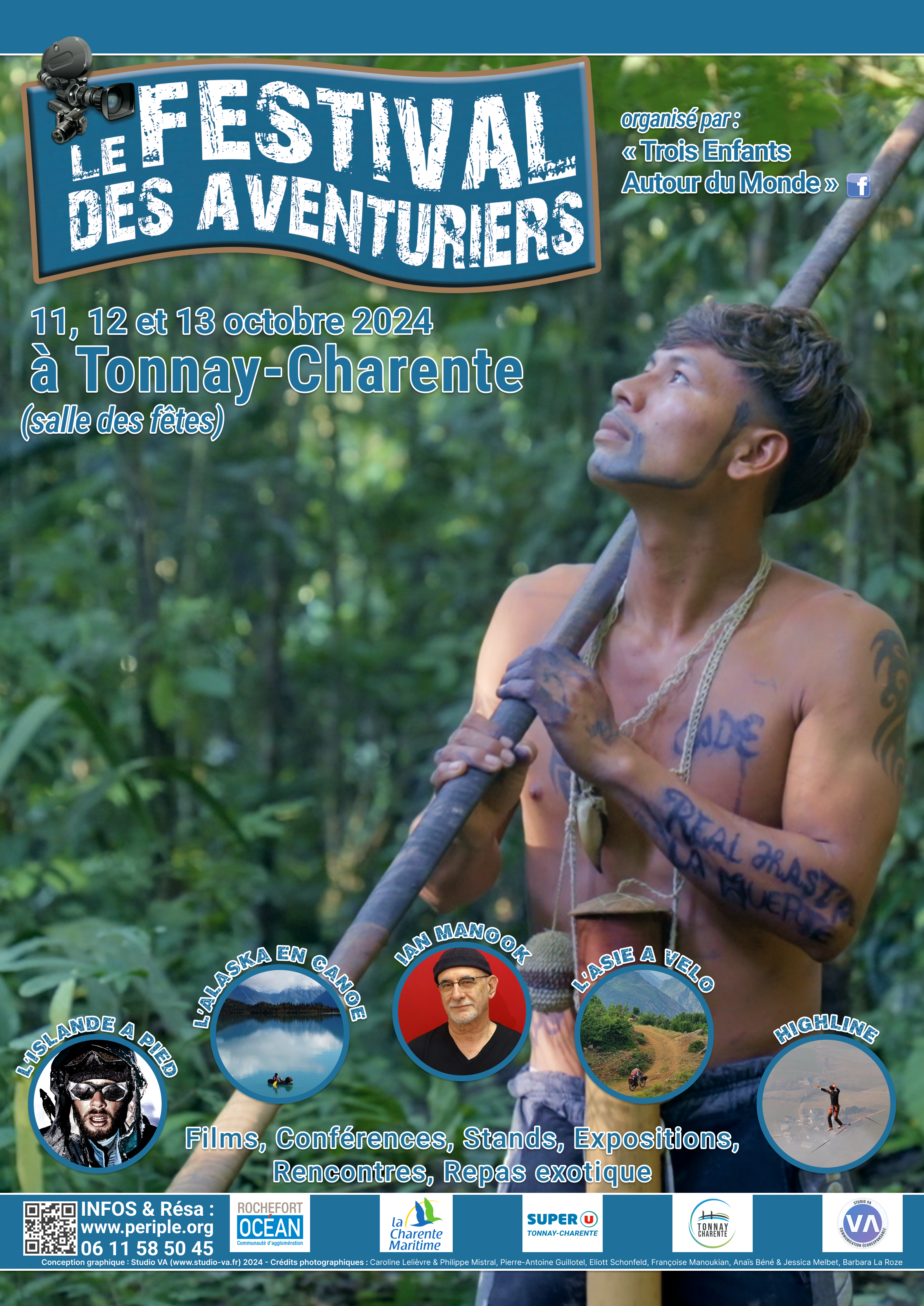 Affiche festival aventuriers