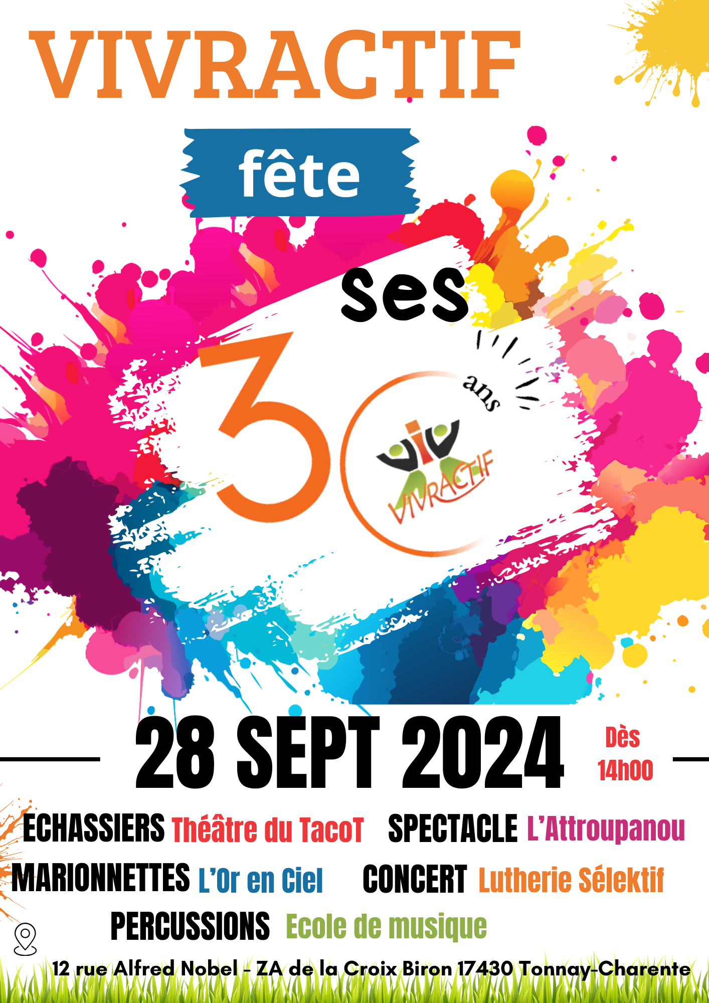 affiche 30 ans 