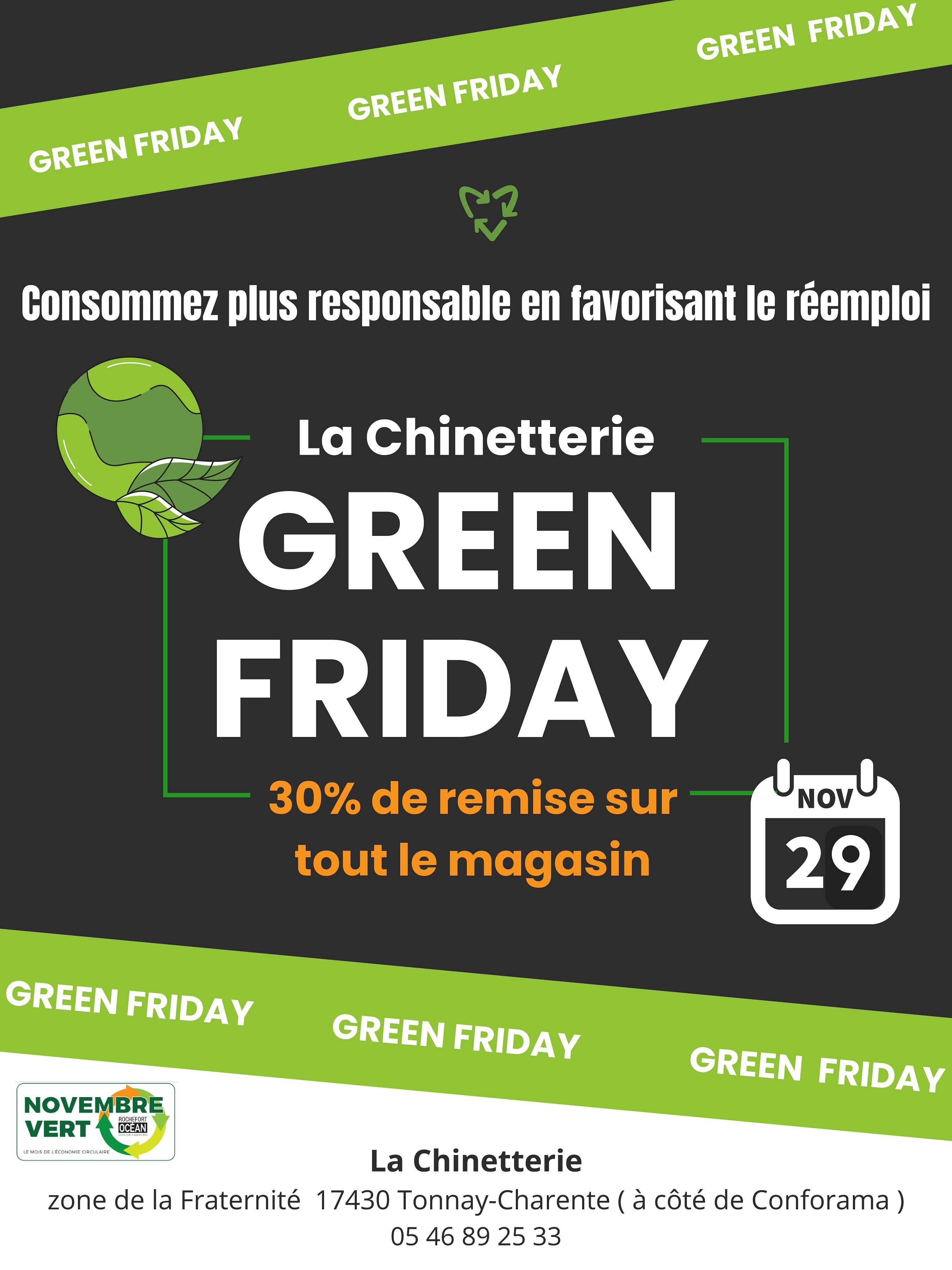 affiche green friday